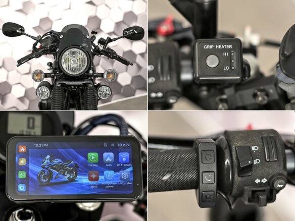 2017 Yamaha XV950 Bolt, чёрный, 695000 рублей - вид 9