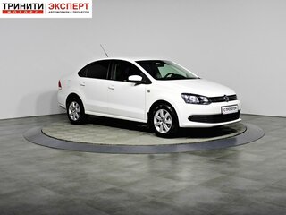 2012 Volkswagen Polo V, белый, 737000 рублей, вид 3