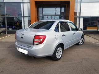 2013 Lada (ВАЗ) Granta I, серебристый, 317000 рублей, вид 5
