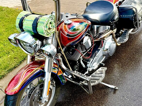 2004 Harley-Davidson Heritage, красный, 2000000 рублей - вид 11