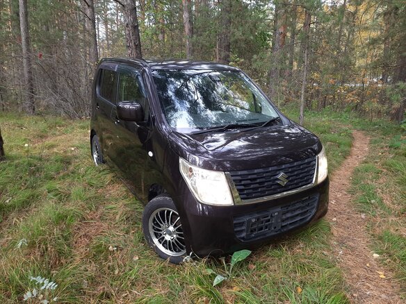 2014 Suzuki Wagon R V Рестайлинг, коричневый - вид 6