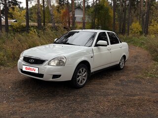 2014 Lada (ВАЗ) Priora I Рестайлинг, белый, 510000 рублей, вид 2
