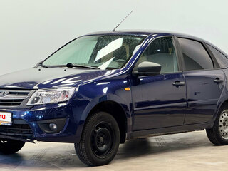 2016 Lada (ВАЗ) Granta I, синий, 399000 рублей, вид 1