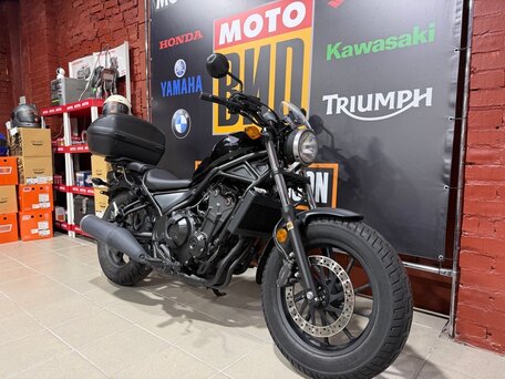 2019 Honda Rebel 500, чёрный, 650000 рублей, вид 1