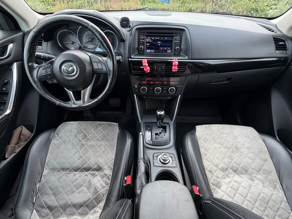2013 Mazda CX-5 I, синий, 1320000 рублей - вид 11