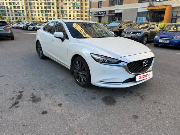 2020 Mazda 6 III (GJ) Рестайлинг 2, белый - вид 1