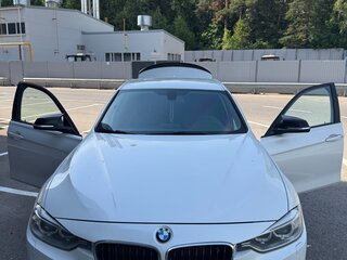 2015 BMW 3 серии 320i VI (F3x) Рестайлинг, белый, 2200000 рублей, вид 4