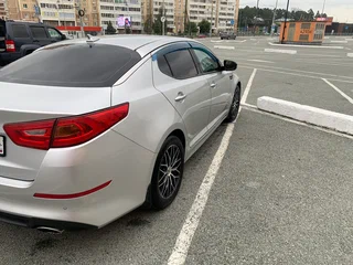 2014 Kia Optima III Рестайлинг, серый, 1450000 рублей, вид 4