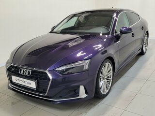 2021 Audi A5 Sportback 45 TFSI II (F5) Рестайлинг, фиолетовый, 3385000 рублей, вид 1