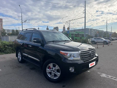 2012 Toyota Land Cruiser 200 Series Рестайлинг 1, чёрный, 4295000 рублей, вид 5