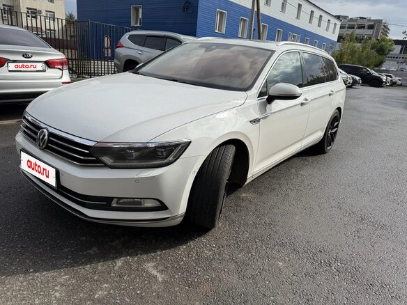 2019 Volkswagen Passat DSG7 B8, белый - вид 2