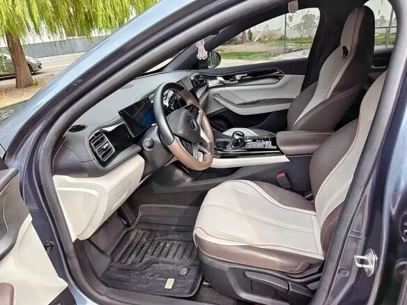 2024 BYD Qin Plus EV 400 I, голубой, 1570000 рублей - вид 4