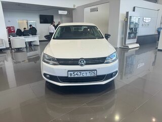 2014 Volkswagen Jetta VI, белый, 1195000 рублей, вид 2