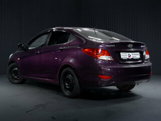 2011 Hyundai Solaris I, фиолетовый, 549000 рублей, вид 5