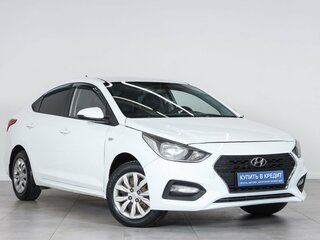 2018 Hyundai Solaris II, белый, 799000 рублей, вид 1