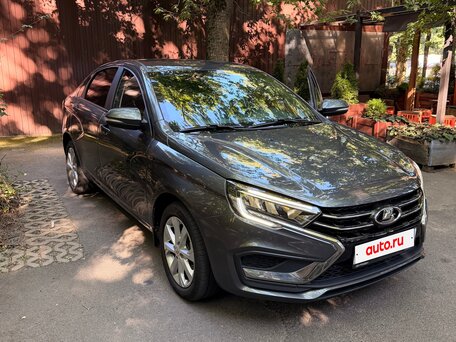 2024 Lada (ВАЗ) Vesta I Рестайлинг (NG), серый, 1300000 рублей, вид 3