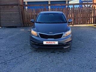 2016 Kia Rio III Рестайлинг, серый, 470000 рублей, вид 1