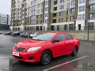 2008 Toyota Corolla X (E140, E150), красный, 710000 рублей, вид 3