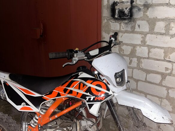 2025 Kayo Basic TT140EM, оранжевый, 65000 рублей