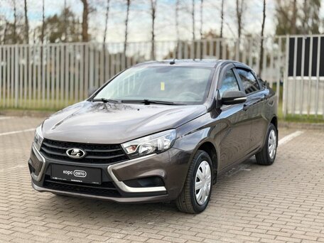 2019 Lada (ВАЗ) Vesta I, коричневый, 802000 рублей, вид 3