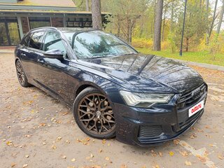 2018 Audi A6 45 TDI V (C8), синий, 4430000 рублей, вид 3