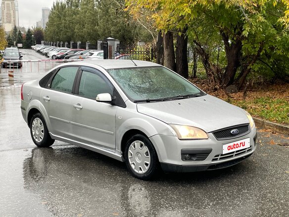 2007 Ford Focus II Рестайлинг, серебристый, 219000 рублей