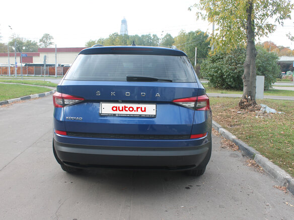 2019 Skoda Kodiaq I, синий - вид 7