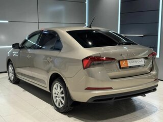 2021 Skoda Rapid II, коричневый, 1520000 рублей, вид 4