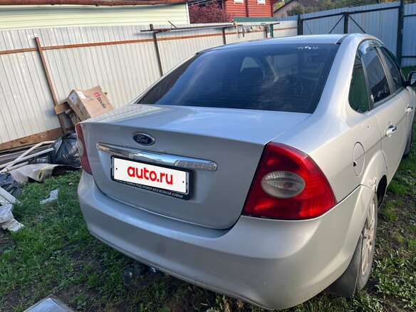 2008 Ford Focus II Рестайлинг, серебристый, 370000 рублей - вид 10