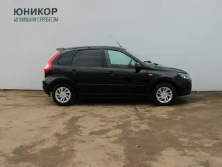 2014 Lada (ВАЗ) Kalina II, чёрный, 259000 рублей, вид 4