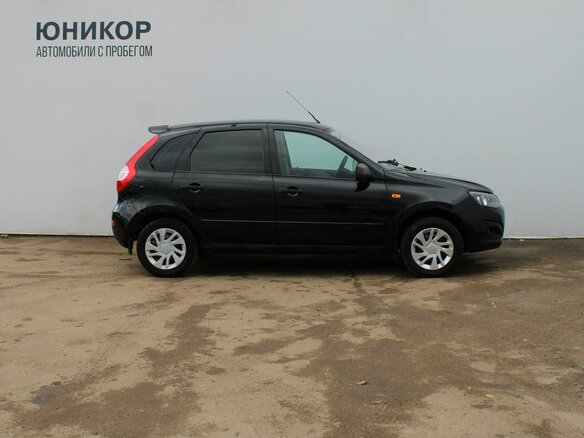 2014 Lada (ВАЗ) Kalina II, чёрный - вид 3