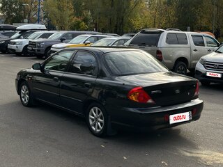 2008 Kia Spectra I Рестайлинг 2, чёрный, 299987 рублей, вид 4