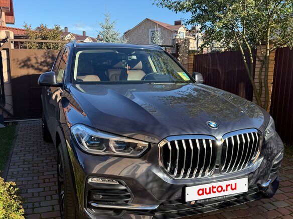 2019 BMW X5 40i IV (G05/G18), серый, 6750000 рублей - вид 2