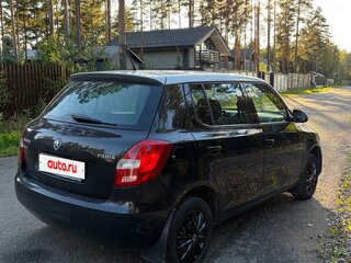 2013 Skoda Fabia II Рестайлинг, чёрный, 680000 рублей, вид 4
