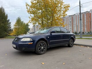 2003 Volkswagen Passat B5 Рестайлинг, синий, 295000 рублей, вид 1