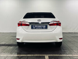 2014 Toyota Corolla XI (E160, E170, E180), белый, 1030000 рублей, вид 4
