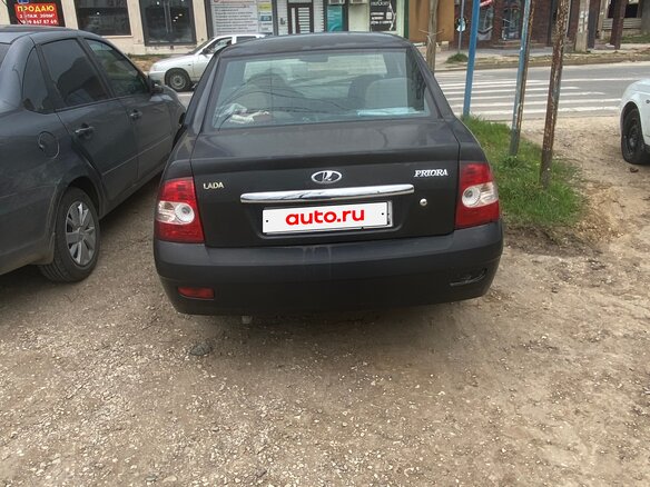 2007 Lada (ВАЗ) Priora I, серый, 115000 рублей - вид 3