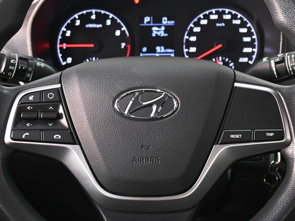 2020 Hyundai Solaris II Рестайлинг, синий, 1659000 рублей - вид 11
