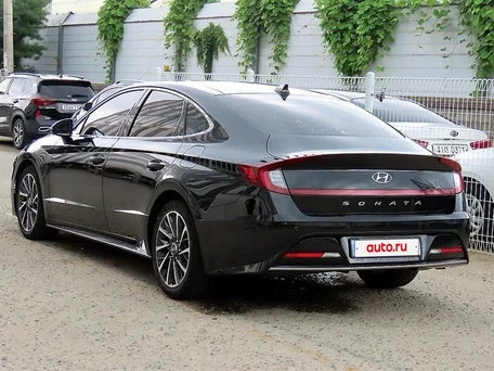 2022 Hyundai Sonata VIII (DN8), чёрный, 2195000 рублей, вид 3