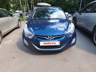 2012 Hyundai Elantra V (MD), синий, 1170000 рублей, вид 2