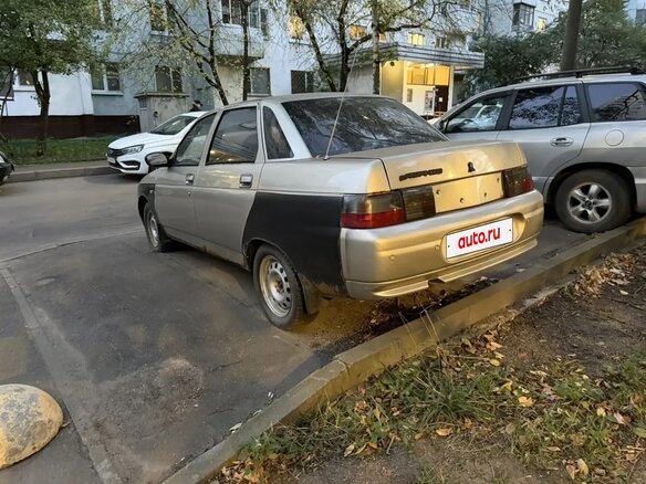 2005 Lada (ВАЗ) 2110, серебристый, 120000 рублей - вид 2