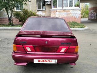 2005 Lada (ВАЗ) 2115, красный, 110000 рублей, вид 4