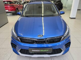 2021 Kia Rio X IV Рестайлинг, синий, 1499000 рублей, вид 2
