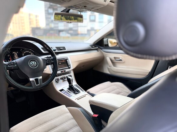 2012 Volkswagen Passat CC I Рестайлинг, белый, 1390000 рублей - вид 21