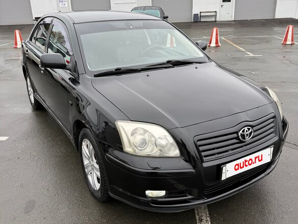 2004 Toyota Avensis II, чёрный, 530000 рублей - вид 2