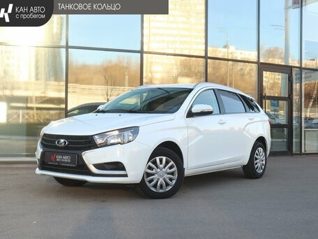 2021 Lada (ВАЗ) Vesta SW I, белый, 1100000 рублей, вид 1