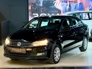 2016 Volkswagen Polo V Рестайлинг, чёрный, 1090000 рублей, вид 1