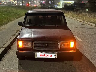 2007 Lada (ВАЗ) 2107, пурпурный, 55000 рублей, вид 1