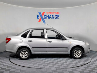 2013 Lada (ВАЗ) Granta I, серебристый, 205000 рублей, вид 3