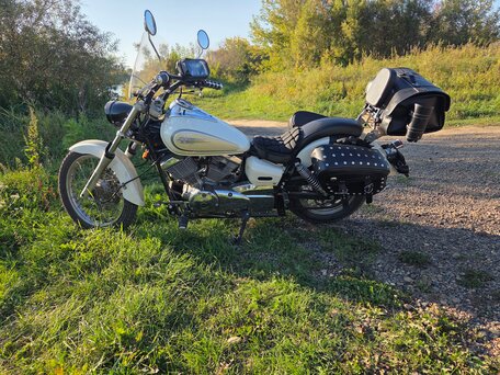 2006 Yamaha XVS250, бежевый, 320000 рублей, вид 1